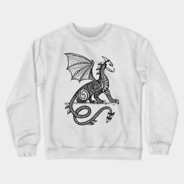 Dragon Crewneck Sweatshirt by LauraKatMax